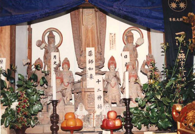 瑠璃光寺の木造仏群