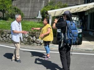 撮影の様子写真画像