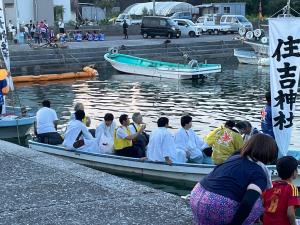 川舟祭りの様子写真画像
