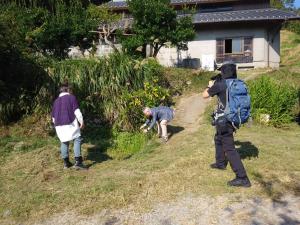 松井督治の何しよんの？撮影風景写真