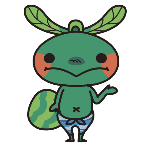 さ吉くんイラスト