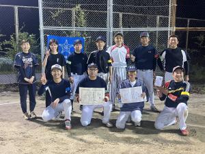 B部3位（浜連合チーム）