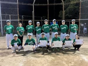 A部準優勝（大添チーム）