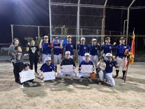B部優勝（旭日スワローズチーム）