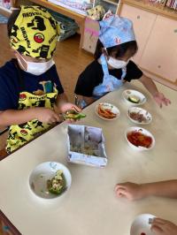 ピーマン蝶理中の園児2