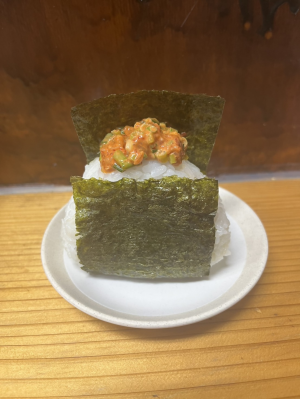 ねぎマヨチャンジャおにむすび