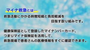 マイナ救急概要