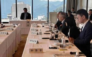 市長が会の中で発言しております