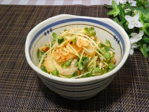 かいわれ大根のキムチ和え