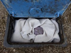 メーターボックス内の保温の画像