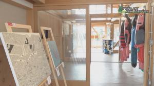 アート展示の様子