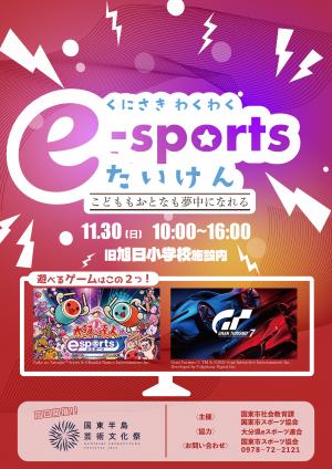 e-スポーツチラシ