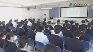 出前授業の様子