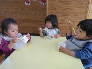 たんぽぽ組園児