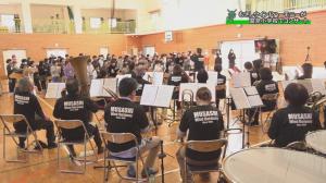 むさしウインドハーモニーの演奏の様子
