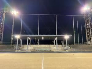 陸上競技場の照明2