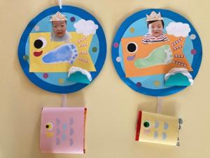 たんぽぽ組の作品こいのぼり
