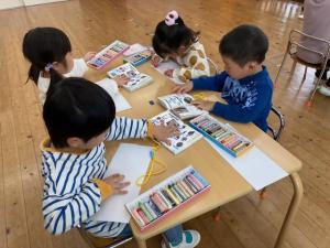 ゆり組の4歳児たち