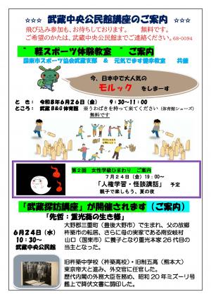 公民館だより裏