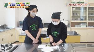 調理中の様子