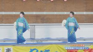 まつり会場ステージの様子