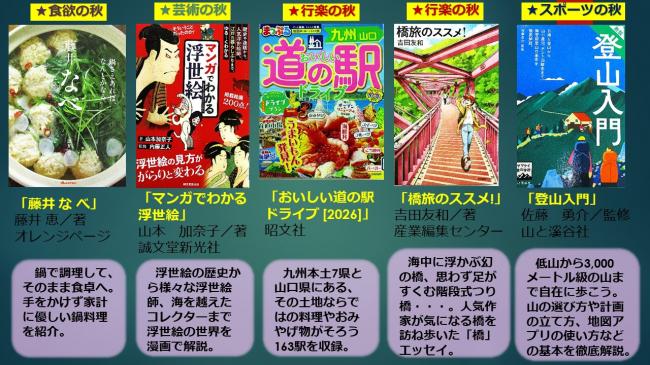 読書案内「秋の夜長に読む本」