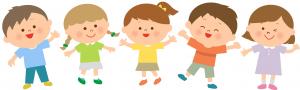 子どもたちのイラスト画像