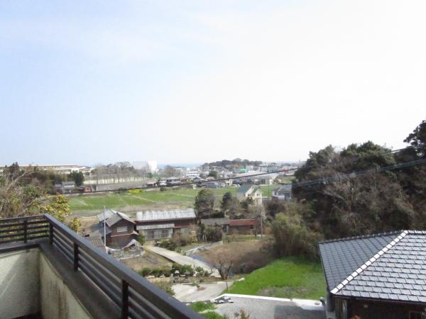 2階からの景色