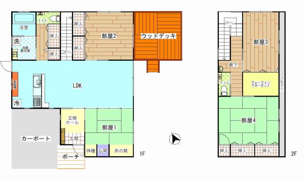 detached 大分県国東市国見町櫛来4271