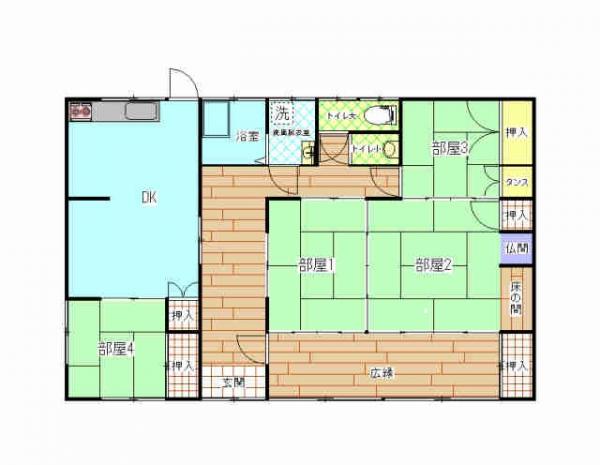 detached 大分県国東市安岐町糸永482