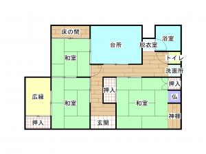 detached 国東市竹田津3748-1