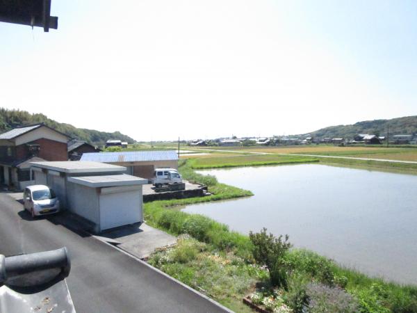 2階窓からの景色